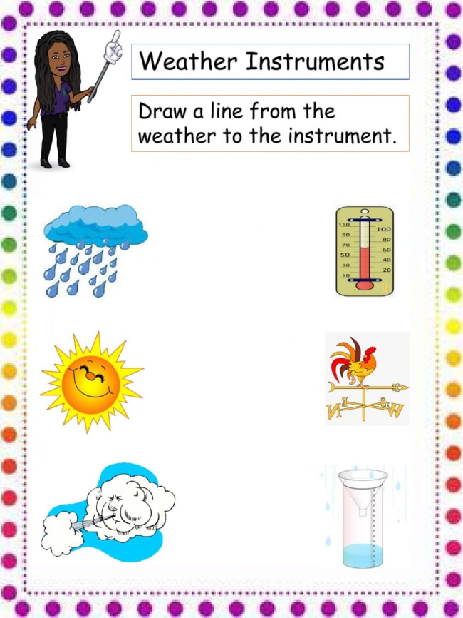 Weather Instruments Online Worksheet